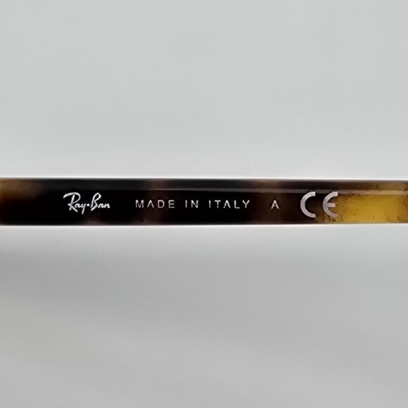 Ray-Ban RB4387 710/73 Polished Light Havana Frame B-15 Brown Lens Sunglasses - Picture 8 of 13